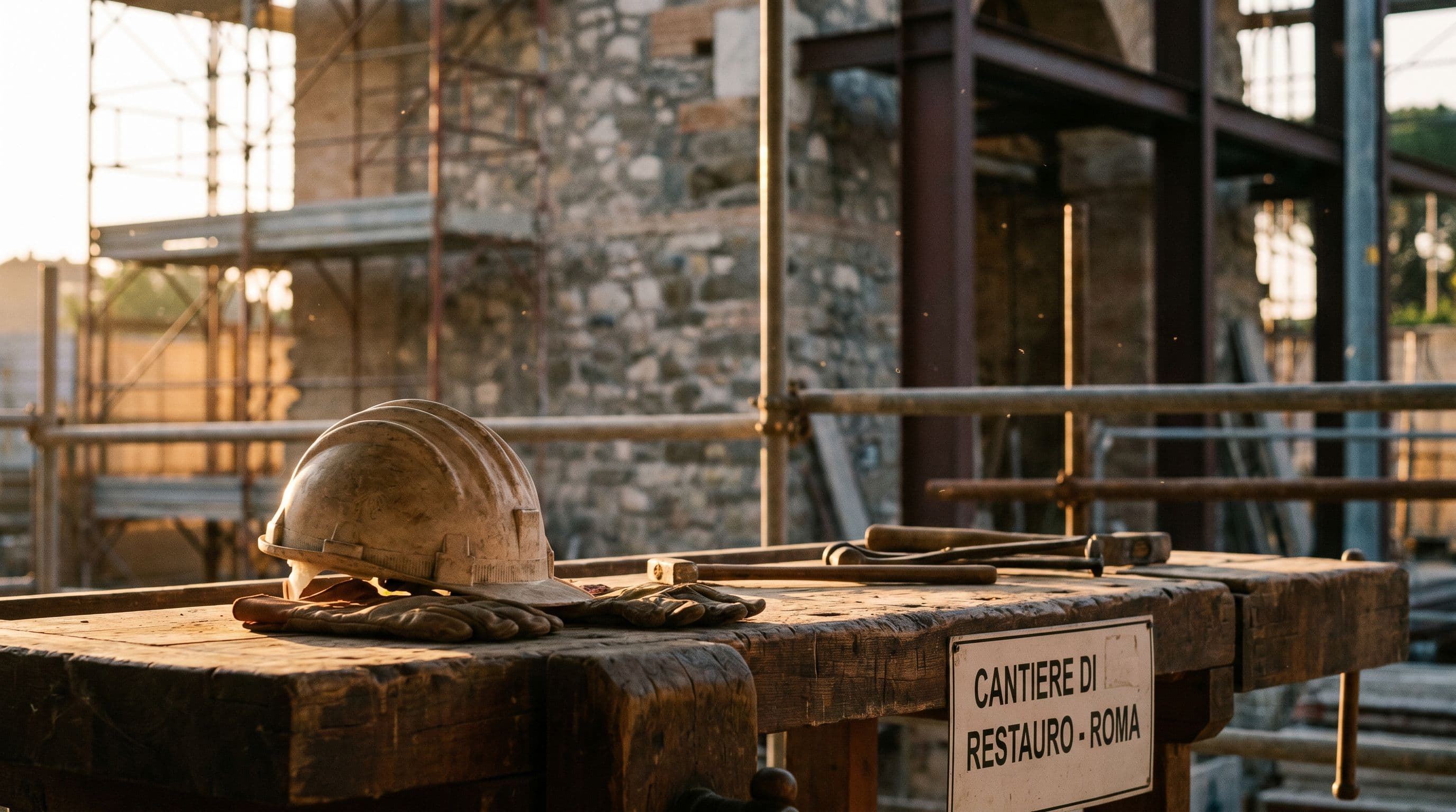Infortunio cantiere edile
